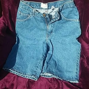London Jean VINTAGE denim jean shorts size 4 Moda